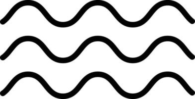 wave icon. wave symbol. vector