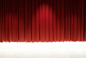 red curtain background photo