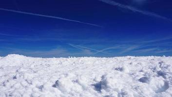 snow mountains field Titlis photo