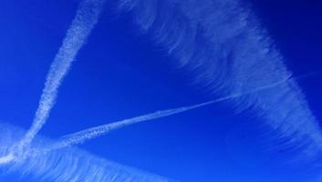 blue sky and clouds photo