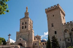 avignon,francia,2013 - palais des papes foto