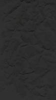 textura de papel arrugado negro realista. viejo grunge áspero aislado en blanco. bordes rasgados. ilustración vectorial