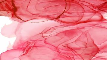 Blush Red watercolor fluid painting vector design, Alcohol ink Background.