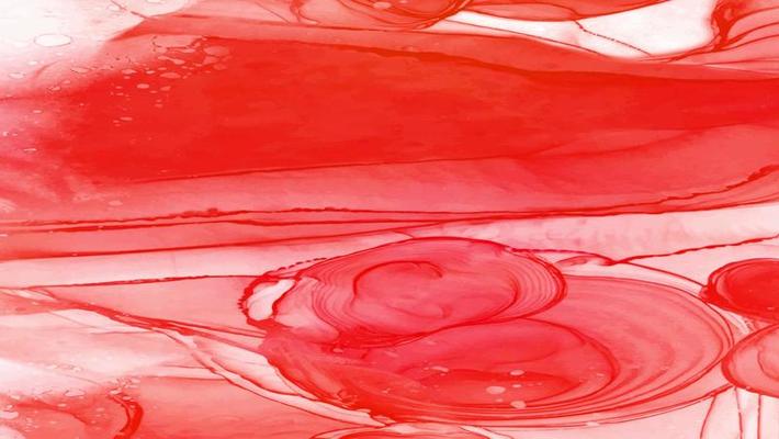 Blush Red watercolor fluid painting vector design, Alcohol ink Background.