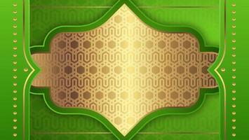 Islamic background for celebration greeting - Translation of text for Every year you are fine Free Vector