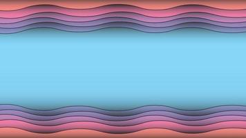 Colorful Abstract wavy background free vector