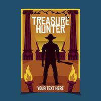 Adventure Movie Poster Template vector