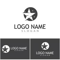 Star icon Template vector illustration design