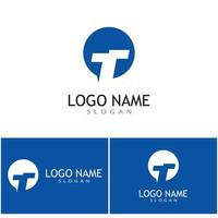 T  Logo Template vector symbol nature