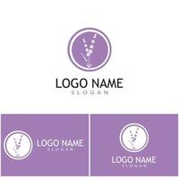 Lavender Logo Template vector symbol nature