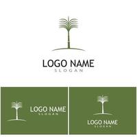 caña de azúcar, logotipo, plantilla, vector, símbolo, naturaleza vector