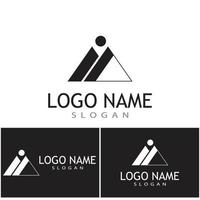 Mountain icon Logo Template Vector illustration design