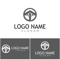 T  Logo Template vector symbol nature