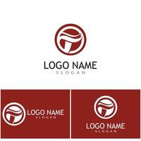 T  Logo Template vector symbol nature