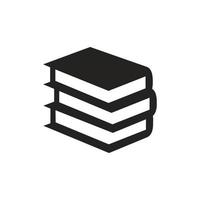 illustration of a list of books, neatly arranged documents in stacks. vector