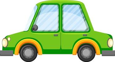 Isolated car in cartoon style vector