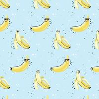 Get your hands on banana pattern vector