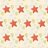 An editable vector design of starfish pattern