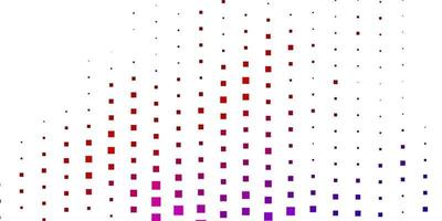 Dark Blue, Red vector backdrop with rectangles.