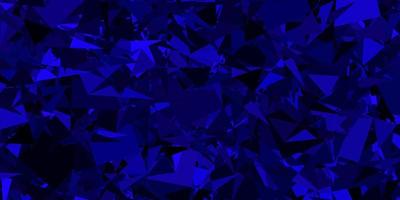 Dark Purple vector backdrop with triangles, lines.