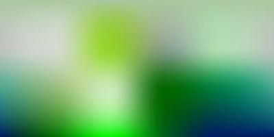 Dark Blue, Green vector blurred background.