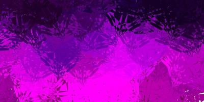 Light Purple vector pattern with polygonal shapes.