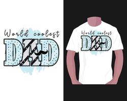 diseño de camisetas de sublimación del día del padre, diseño de camisetas de sublimación. vector