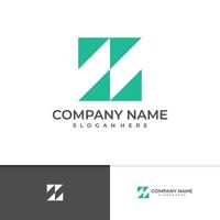 Initial T Z logo design vector template, Creative T Z logo design concepts