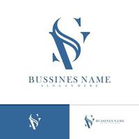 Initial S V logo design vector template, Creative S V logo design concepts