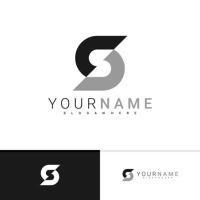 Initial S S logo design vector template, Creative S S logo design concepts