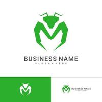 Mantis logo vector template, Creative Mantis logo design concepts