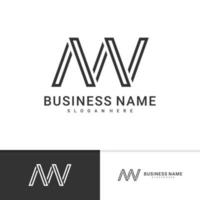 Initial M V logo vector template, Creative M V logo design concepts