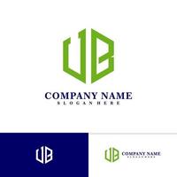 Initial U B logo design vector template, Creative U B logo design concepts