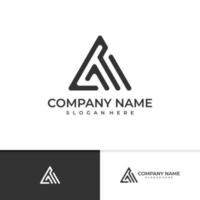 Initial T C I logo design vector template, Creative T C I logo design concepts