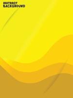 abstract background with yellow gradation vector