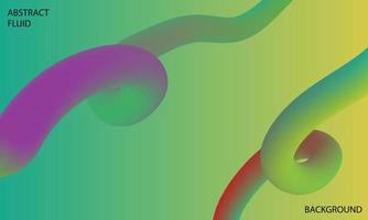 beautiful colorful fluid abstract background vector