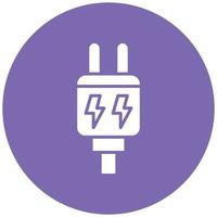 Power Plug Icon Style vector