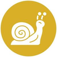 Snail Icon Style vector