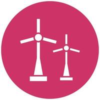 Windmill Icon Style vector