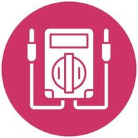 Voltmeter Icon Style vector