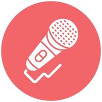 Microphone Icon Style vector