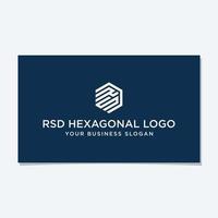 DRS, RSD, RS, AND UP LOGO DESIGN vector