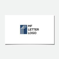 MF CONSTRUCTION LOGO DESIGN VECTOR