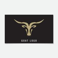 GOAT OR ARIES LOGO DESIGN VECTOR