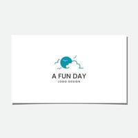 A FUN DAY LOGO DESIGN VECTOR