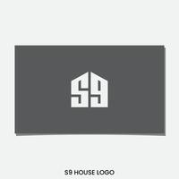 S9 HOUSE LOGO DESIGN VECTOR