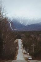 Road through the mountains photo