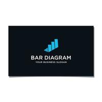 LM OR ML BAR DIAGRAM DIGITAL LOGO vector