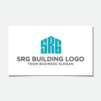 SRG BUILDING LOGO DESIGN VECTOR