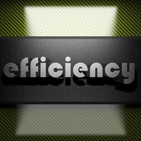 efficiency word of iron on carbon photo